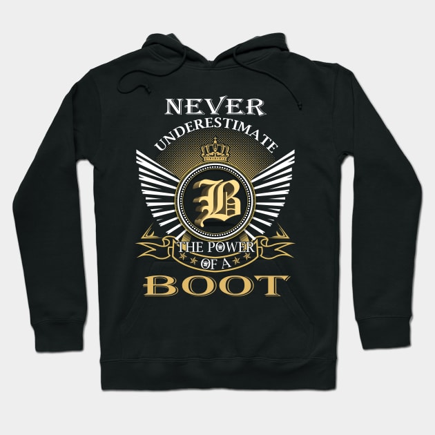 BOOT Hoodie by kyraheidy